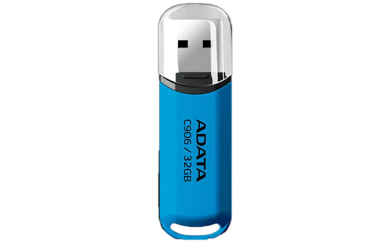 USB ADATA C906 / 32GB / Classic Cap / Blue