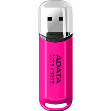 USB ADATA C906 / 32GB / Classic Cap / Pink