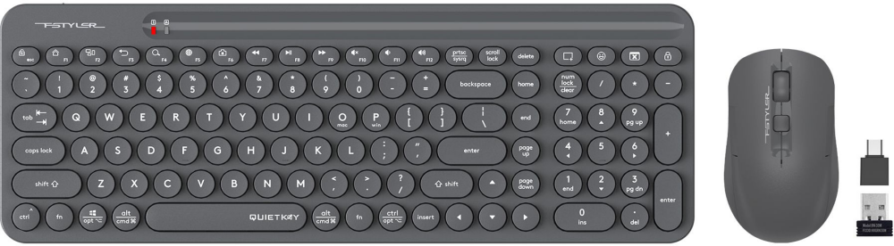A4Tech FG3300 Air Grey
