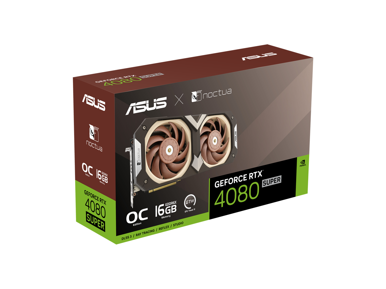 ASUS GeForce RTX 4080 Super 16GB GDDR6X Noctua 256bit / RTX4080S-O16G-NOCTUA
