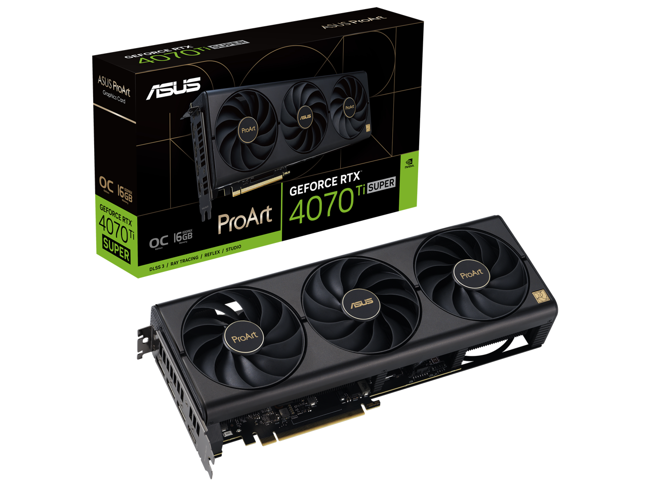 ASUS GeForce RTX 4070 Ti Super 16GB GDDR6X Pro Art 256bit / PROART-RTX4070TIS-O16G