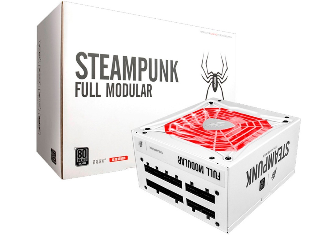 1STPLAYER PS-750AX STEAMPUNK / 750W 80+ SILVER