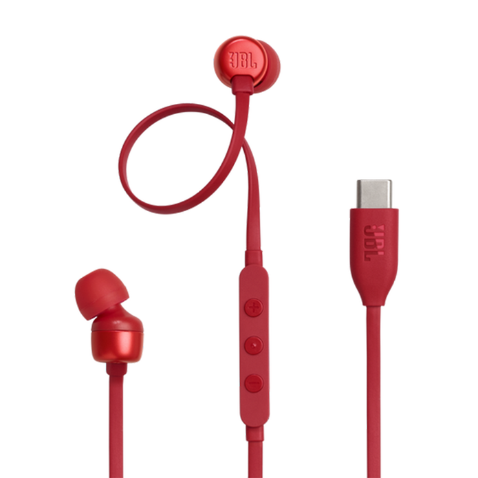 JBL T310C Red