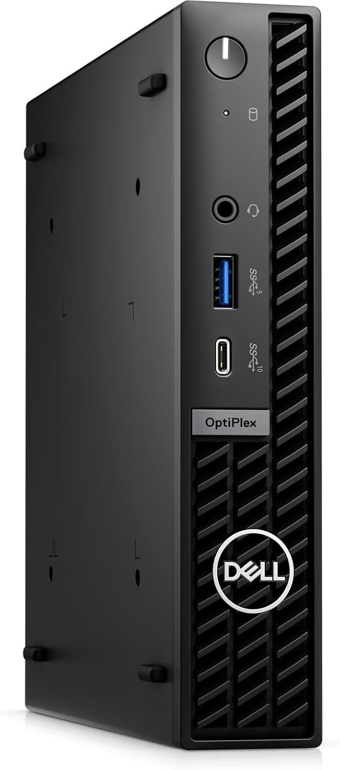 DELL Optiplex Micro 7020 / Core i3-14100T / 8GB RAM / 512GB SSD / Black Linux/DOS