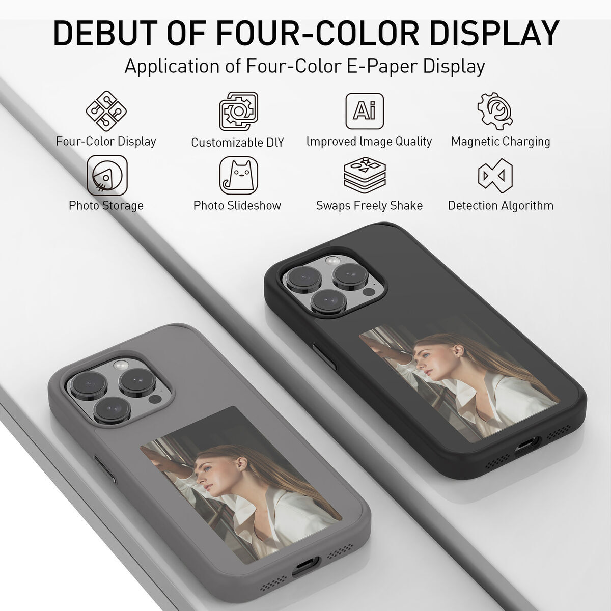 DIY Ink Screen Phone Case for iPhone 14 Pro