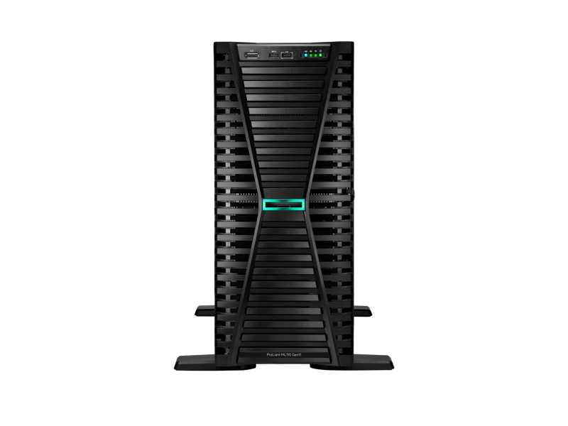 HPE ProLiant ML110 Gen11 8 SFF / Xeon Silver 4514Y / 32GB DDR5 RDIMM / HPE MR408i-o / 1000W Flex Slot Titanium Hot Plug