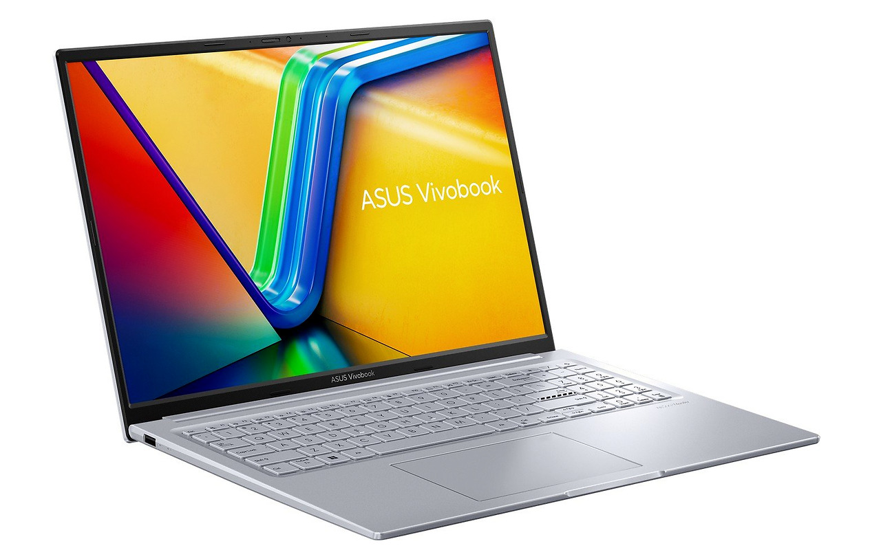 ASUS Vivobook 16X M3604YA / 16 FullHD+ / Ryzen 7 7730U / 16Gb DDR4 / 1.0Tb SSD / Radeon / No OS Silver