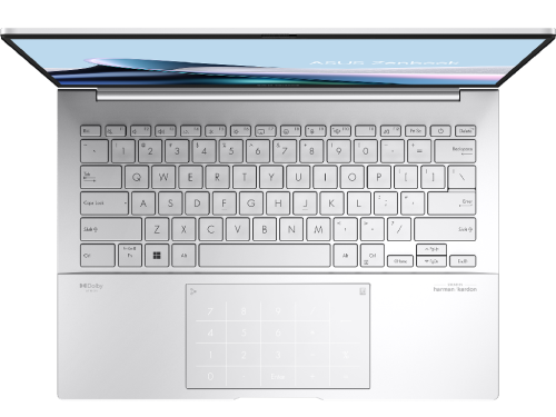 ASUS Zenbook 14 OLED UX3405MA / 14 OLED WUXGA / Core Ultra 7 155H / 16Gb LPDDR5X / 1.0Tb SSD / Intel Arc / No OS Silver