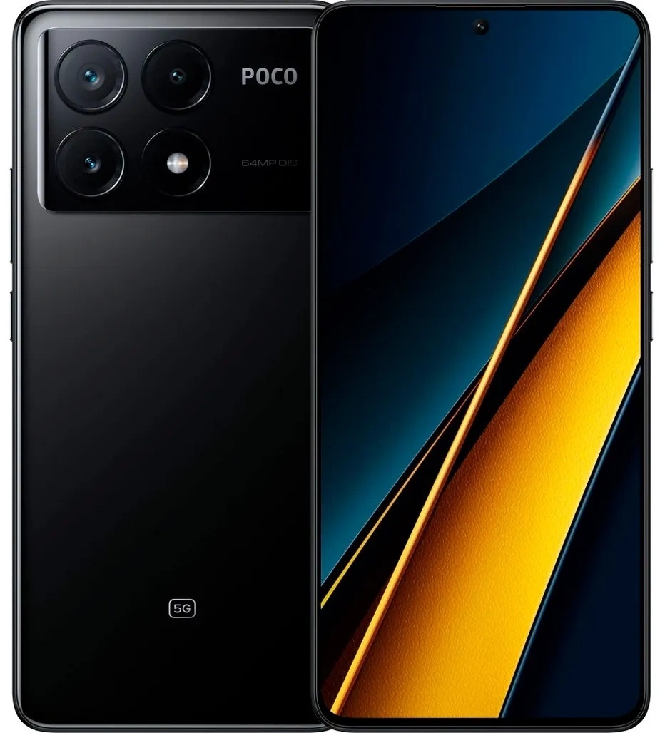 Xiaomi Poco X6 Pro 5G / 6.67 AMOLED 120Hz / Dimensity 8300 Ultra / 12GB / 512GB / 5000mAh Black