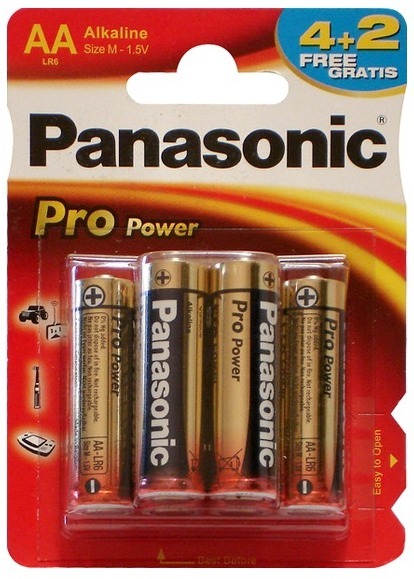 Panasonic PRO Power LR6XEG/6B2F / AA x6