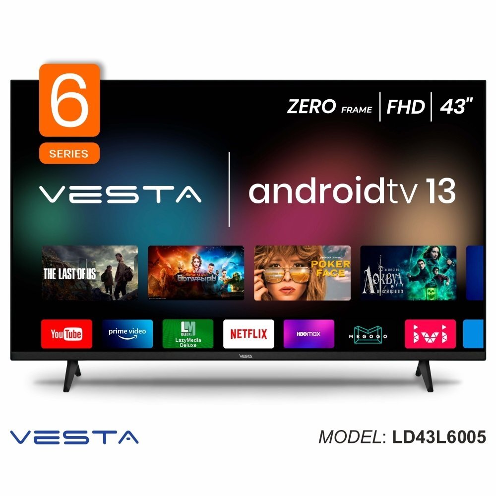 VESTA LD43L6005 / 43 FullHD Android TV 13