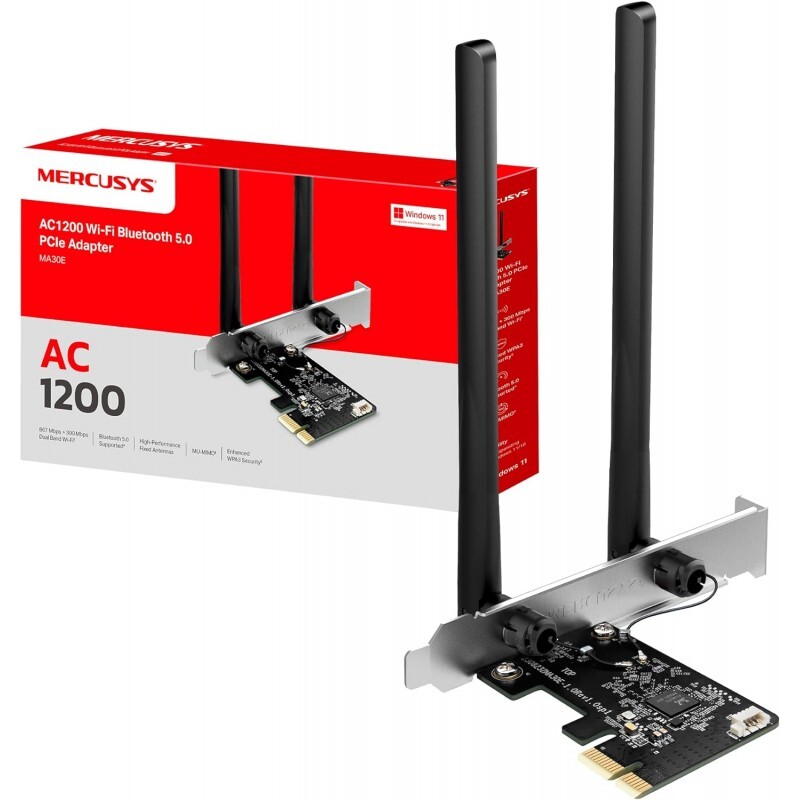 MERCUSYS MA30E / Wi-Fi AC + Bluetooth 5.0
