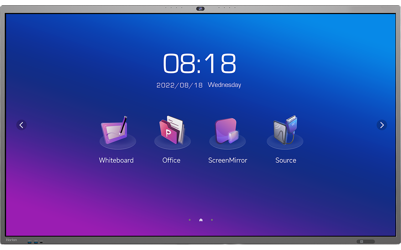 Horion 86M6APro / 86 UHD 4K 45-point Touch / Quad Core A73 + Quad Core A53 / 8GB DDR4 / 128GB SSD / 60W Audio / Android 13