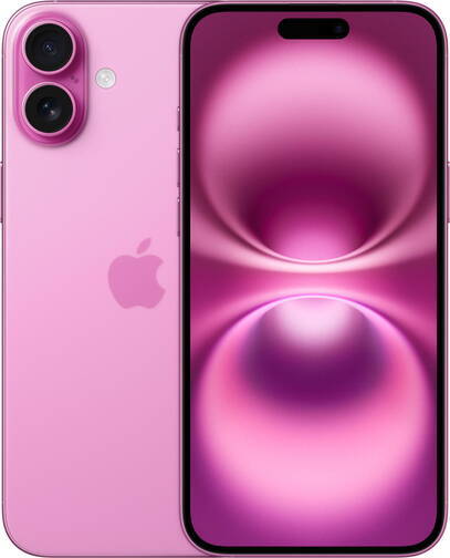 Apple iPhone 16 / 6.1 Super Retina XDR OLED / A18 / 8GB / 128GB / 3561mAh Pink