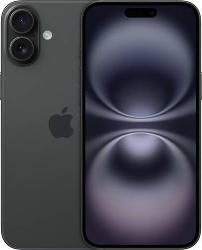 Apple iPhone 16 / 6.1 Super Retina XDR OLED / A18 / 8GB / 128GB / 3561mAh Black