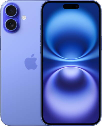 Apple iPhone 16 / 6.1 Super Retina XDR OLED / A18 / 8GB / 128GB / 3561mAh Purple