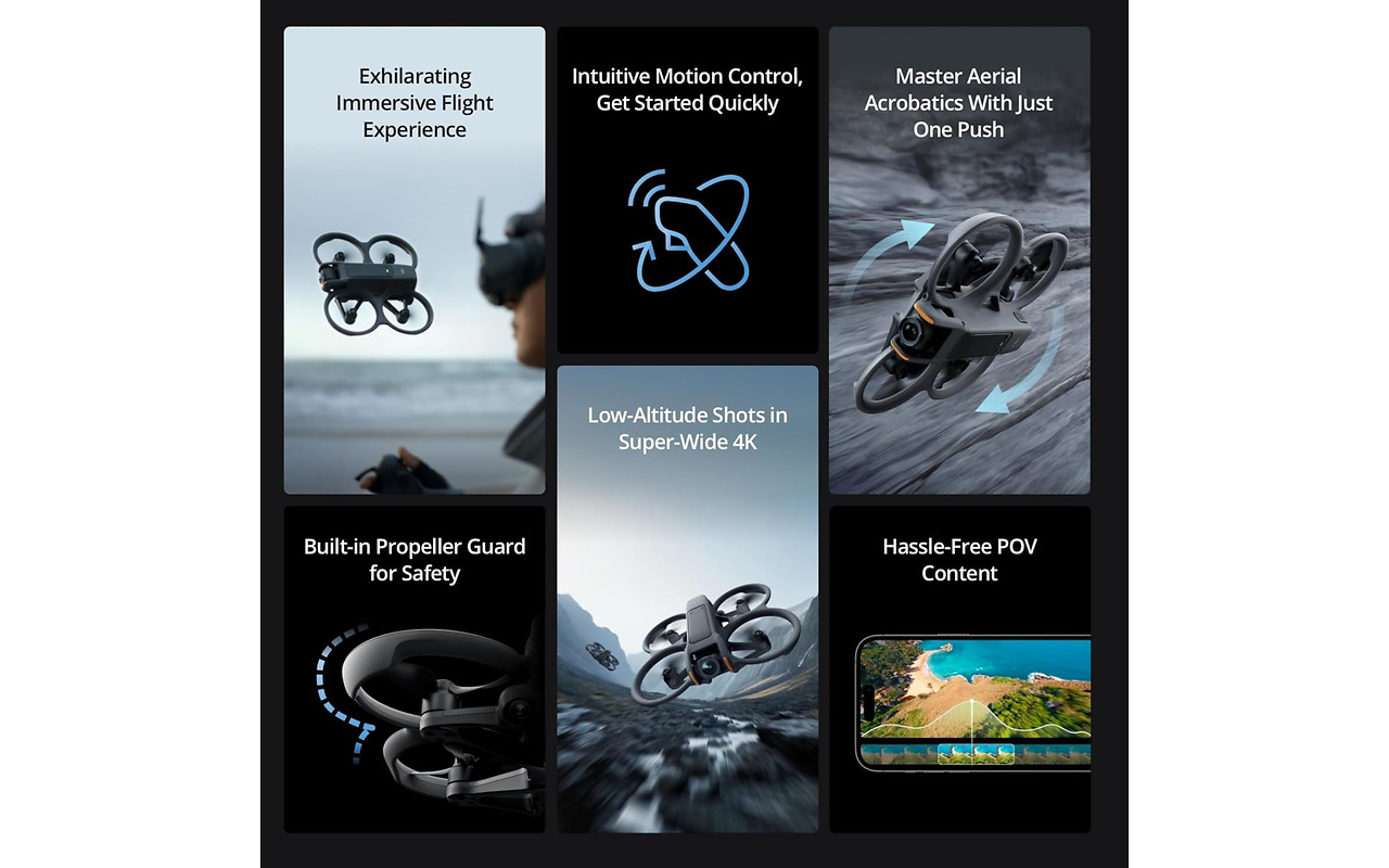DJI Avata 2 / Fly More Combo / Battery x3