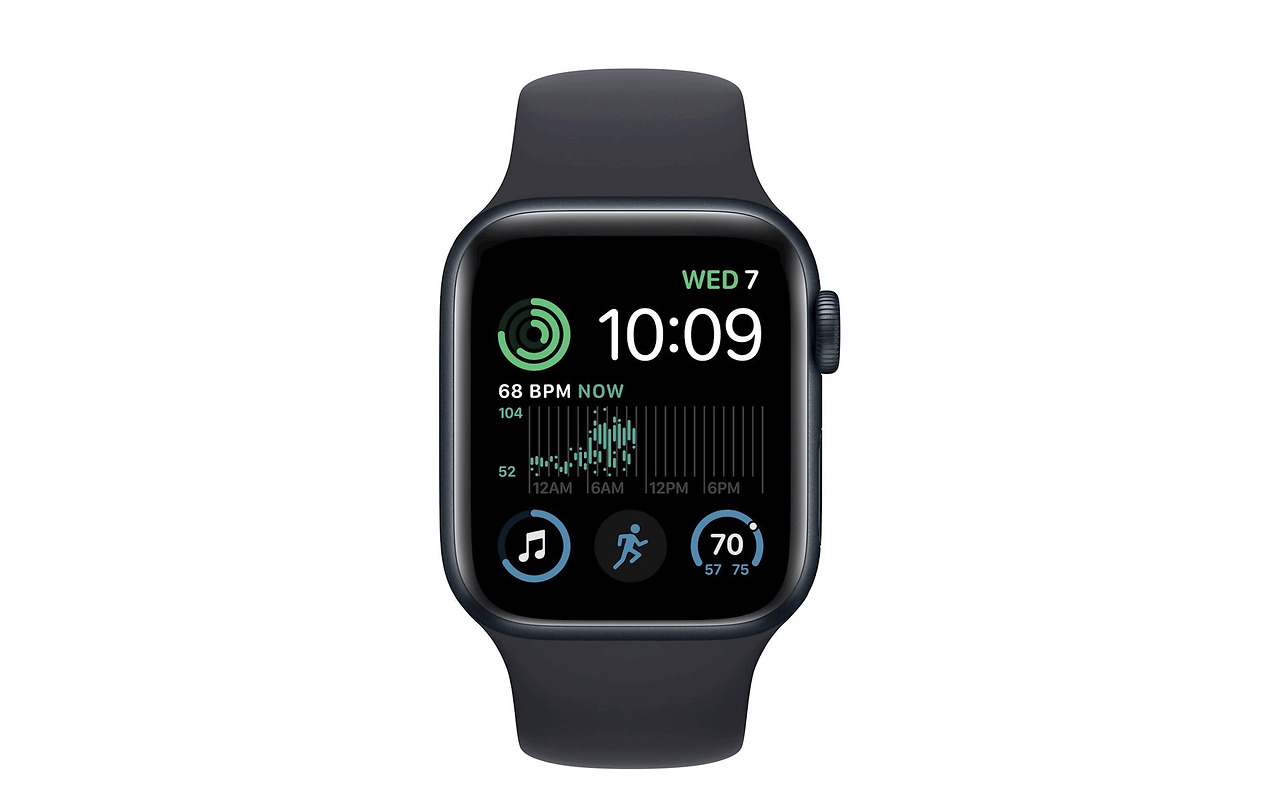 Apple Watch SE 2 40mm Sport Band Midnight Black