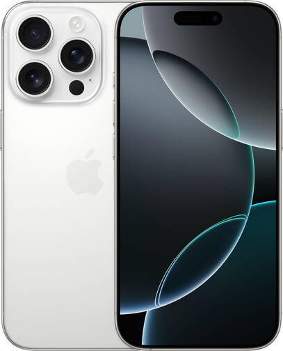 Apple iPhone 16 Pro / 6.3 Super Retina XDR OLED 120Hz / A18 Pro / 8GB / 128GB / 3582mAh White