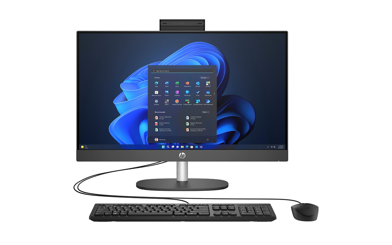 HP ProOne 240 G10 / 23.8 FullHD IPS / Core i5-1335U / 8GB DDR4 / 512Gb NVMe / Intel Iris Xe / FreeDOS / 885M8EA#UUQ