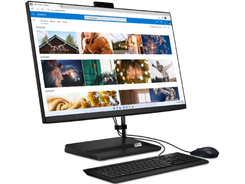 Lenovo AIO IdeaCentre 3 27ALC6 / 27 FullHD IPS / Ryzen 5 7430U / 16GB RAM / 512GB SSD / No OS Black