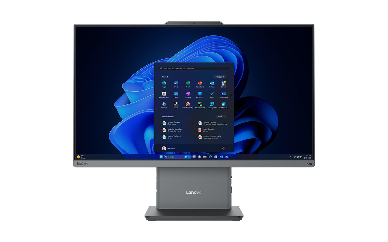 Lenovo AIO ThinkCentre neo 50a Gen 5 / 27 FullHD IPS / Core i7-13620H / 32GB DDR5 / 1.0TB NVMe / no OS