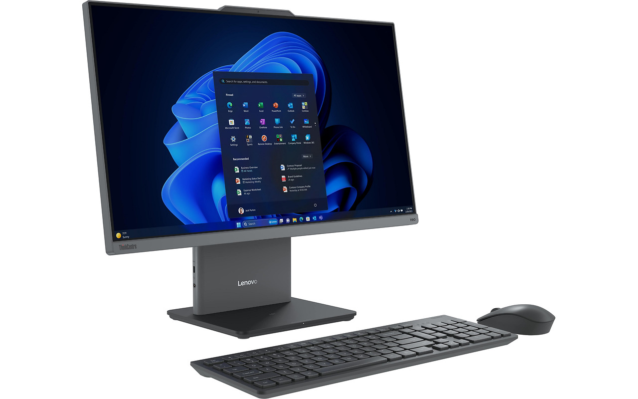 Lenovo AIO ThinkCentre neo 50a Gen 5 / 27 FullHD IPS / Core i7-13620H / 32GB DDR5 / 1.0TB NVMe / no OS