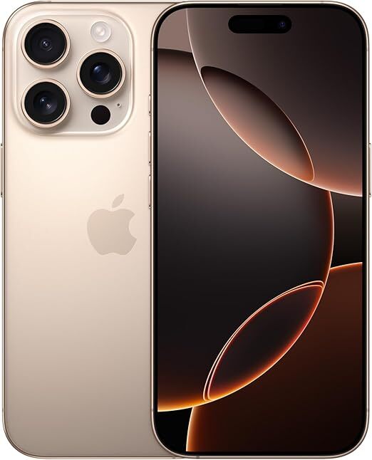 Apple iPhone 16 Pro / 6.3 Super Retina XDR OLED 120Hz / A18 Pro / 8GB / 256GB / 3582mAh Gold