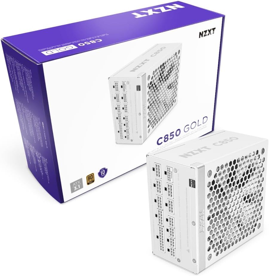 NZXT C850 / 850W 80+ Gold White