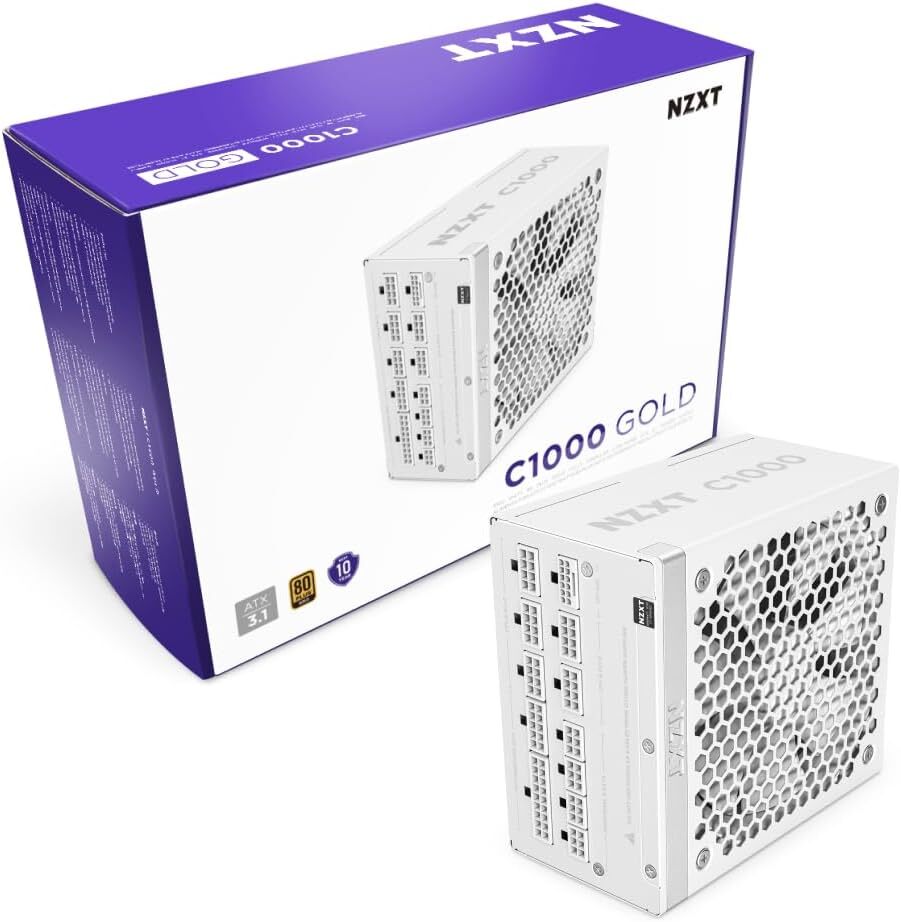 NZXT C1000 / 1000W 80+ Gold White