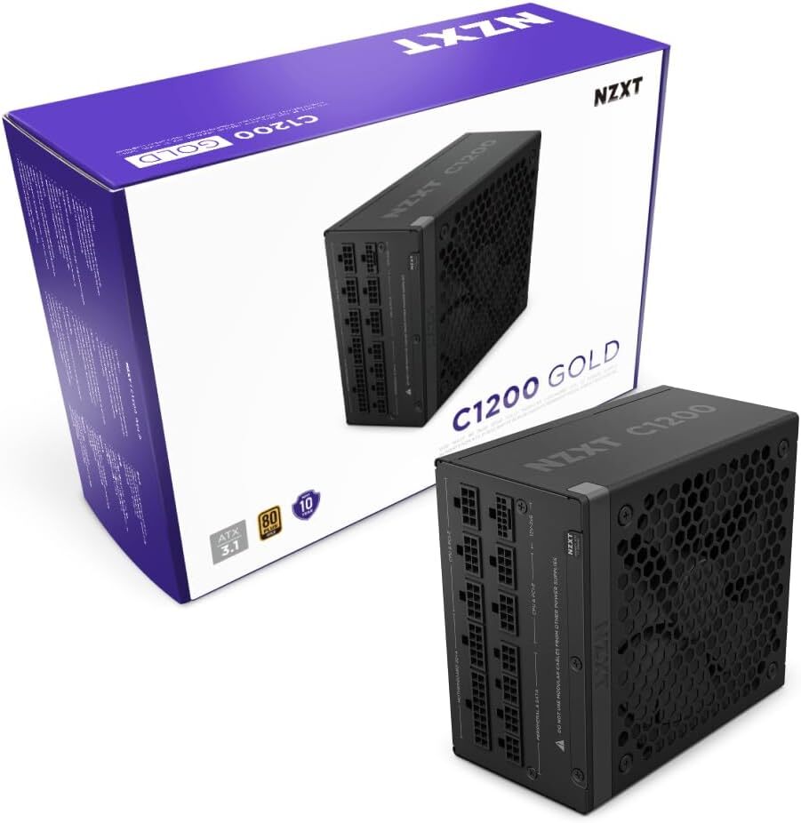 NZXT C1200 / 1200W 80+ Gold Black