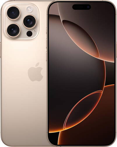 Apple iPhone 16 Pro Max / 6.9 Super Retina XDR OLED 120Hz / A18 Pro / 8GB / 256GB / 4685mAh Gold