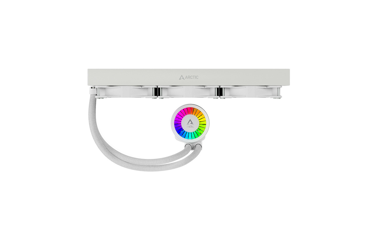 Arctic Liquid Freezer III 420 A-RGB Multi Compatible White