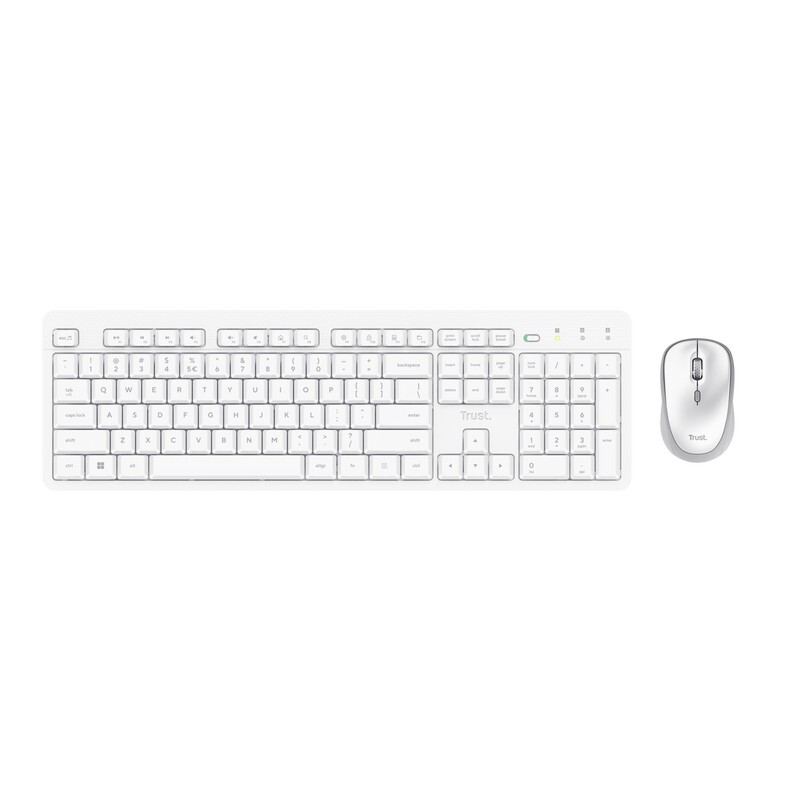 Trust ODY II Wireless Silent Keyboard and Mouse / English