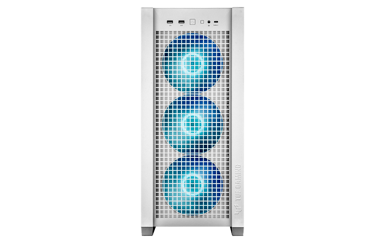 ASUS GT302 TUF GAMING TG ARGB / EATX CASE White