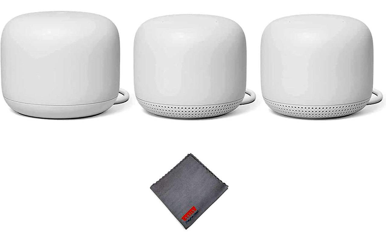Google Nest WiFi Router and Point 3 Pack