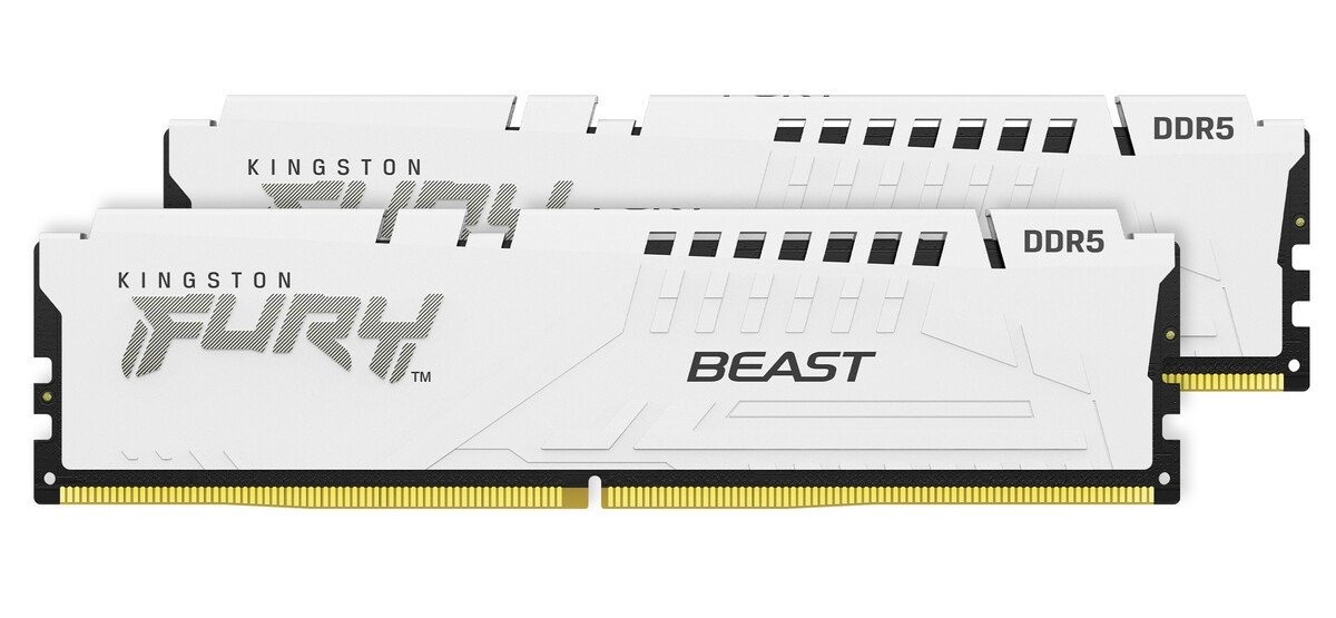 Kingston FURY Beast DDR5 White EXPO KF564C32BWEK2-32