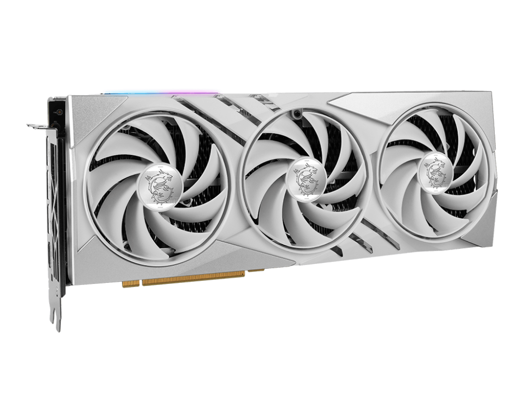 MSI GeForce RTX 4070 Ti SUPER GAMING X SLIM WHITE 16G / 16GB GDDR6X 256Bit