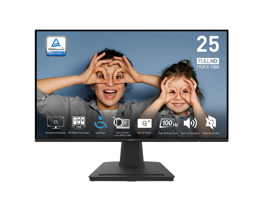 MSI PRO MP252 / 24.5 IPS FullHD 100Hz
