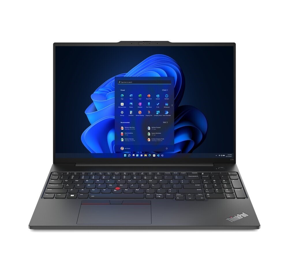 Lenovo ThinkPad E16 G2 / 16 WUXGA IPS / Core Ultra 7 155H / 16GB DDR5 / 1.0TB NVMe / Intel Arc / Dos