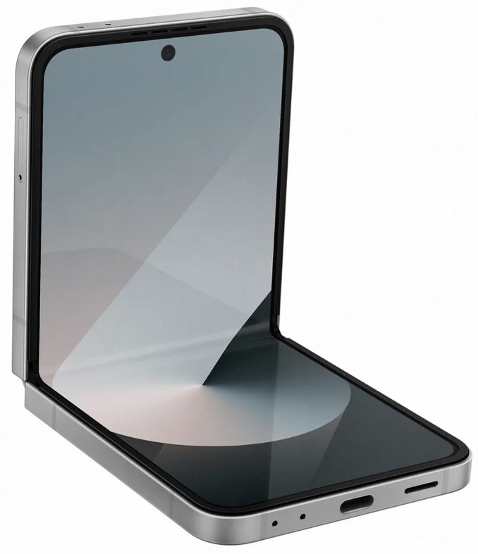 Samsung Galaxy Flip6 / 6.7 Foldable AMOLED 120Hz / Snapdragon 8 Gen 3 / 12GB / 256GB / 4000mAh Silver