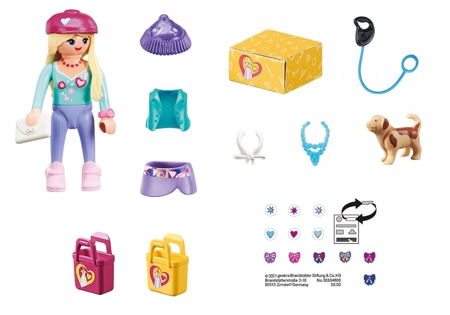 Playmobil PM70595 / Fashionista with Dog