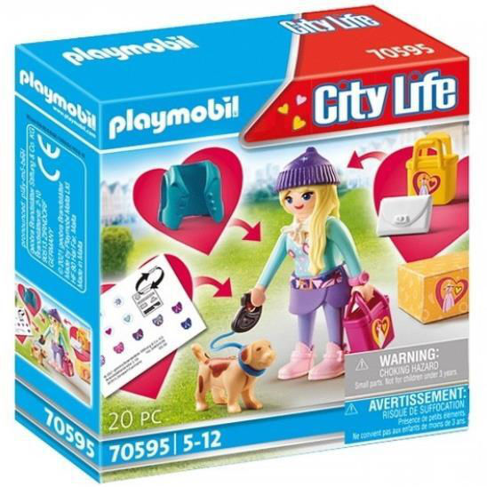 Playmobil PM70595 / Fashionista with Dog