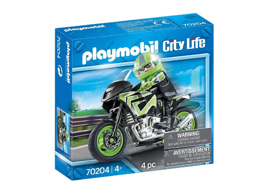 Playmobil PM70204 / Motorcycle with Rider