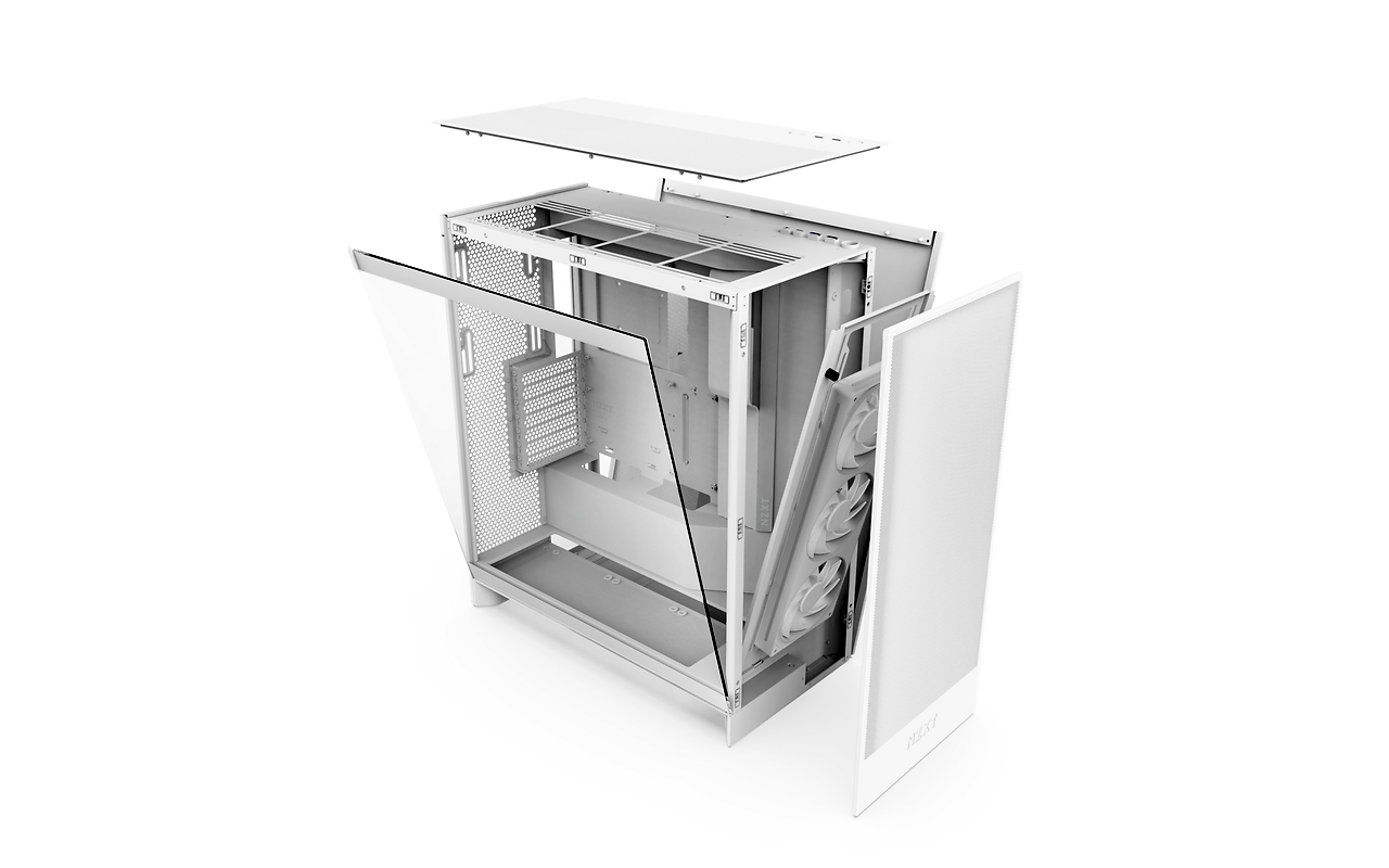 NZXT H7 Flow RGB / 2024 White