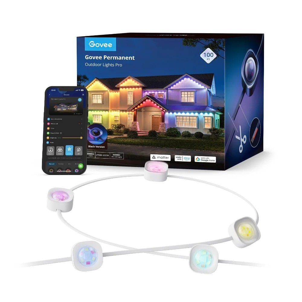 GOVEE RGBICW Permanent Outdoor Lights 2 30M / H705E311