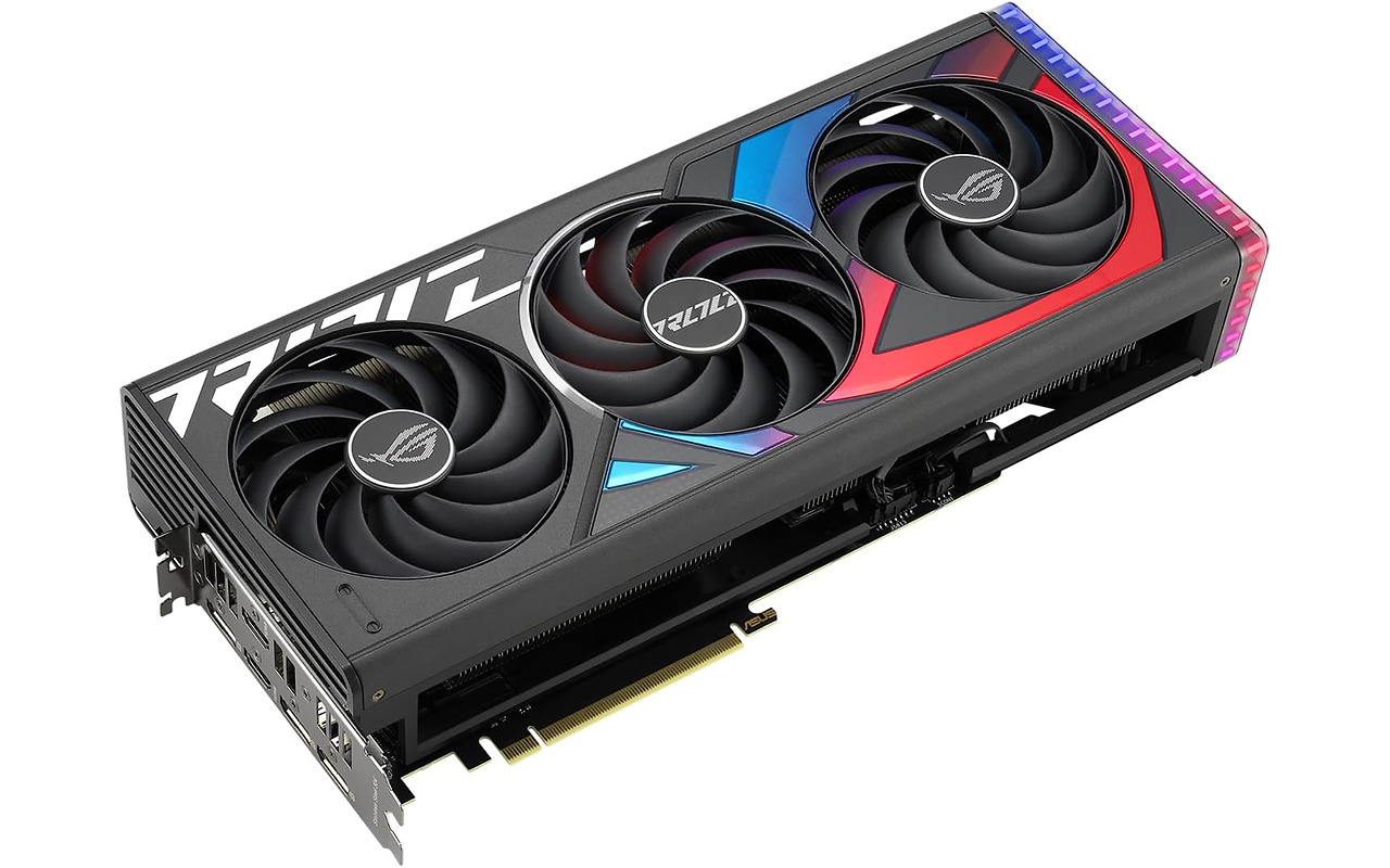 ASUS ROG STRIX Gaming GeForce RTX 4070 Ti SUPER OC Edition 16GB GDDR6X 256bit / ROG-STRIX-RTX4070TIS-O16G-GAM