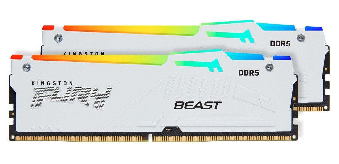 Kingston FURY Beast White RGB EXPO KF564C32BWEAK2-64 White