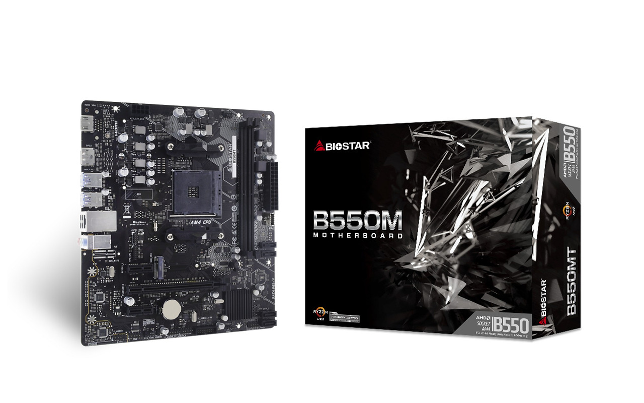 Biostar B550MT / mATX AM4 DDR4 4933+