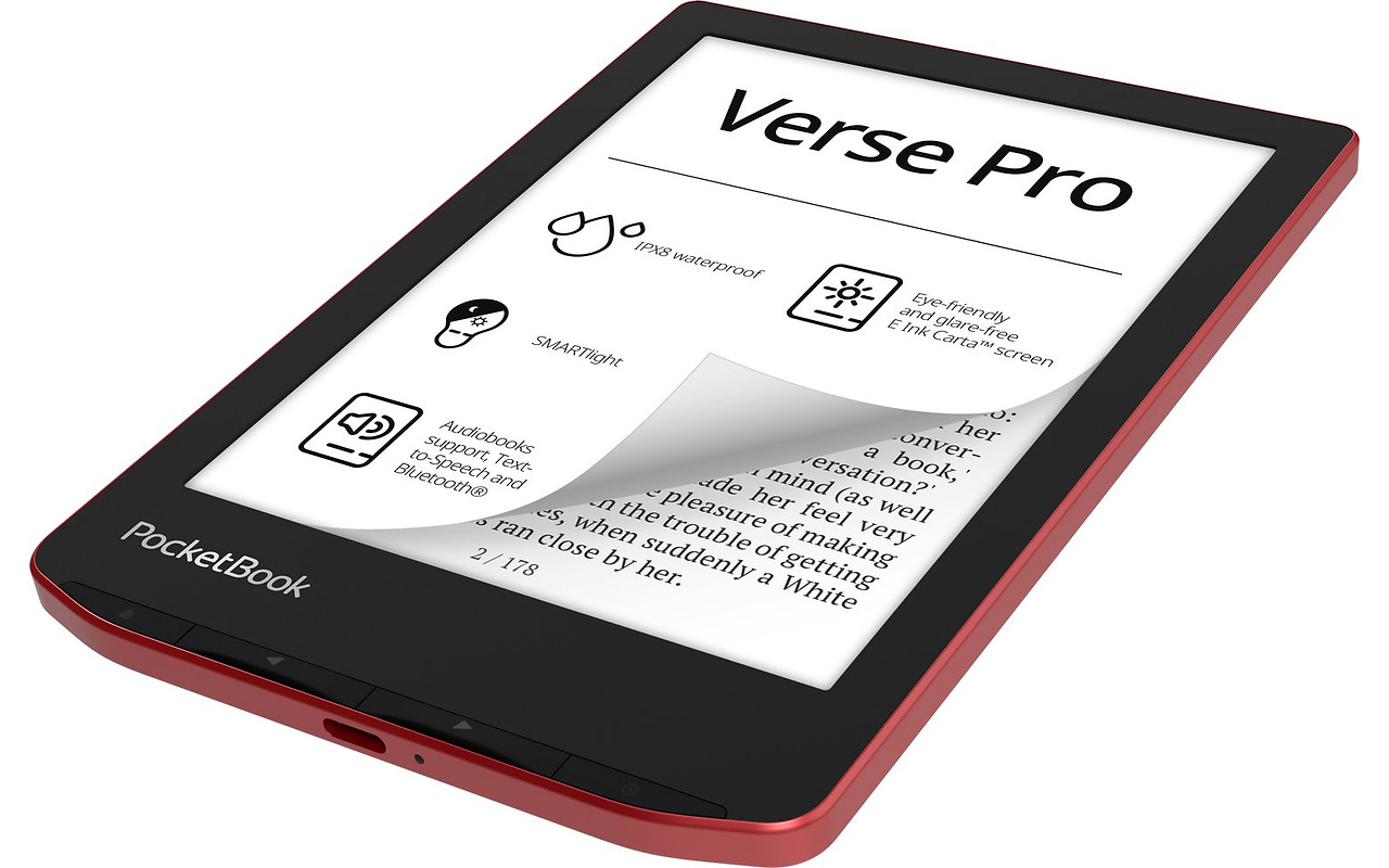 PocketBook 634 Verse PRO / 6 E Ink Carta Red